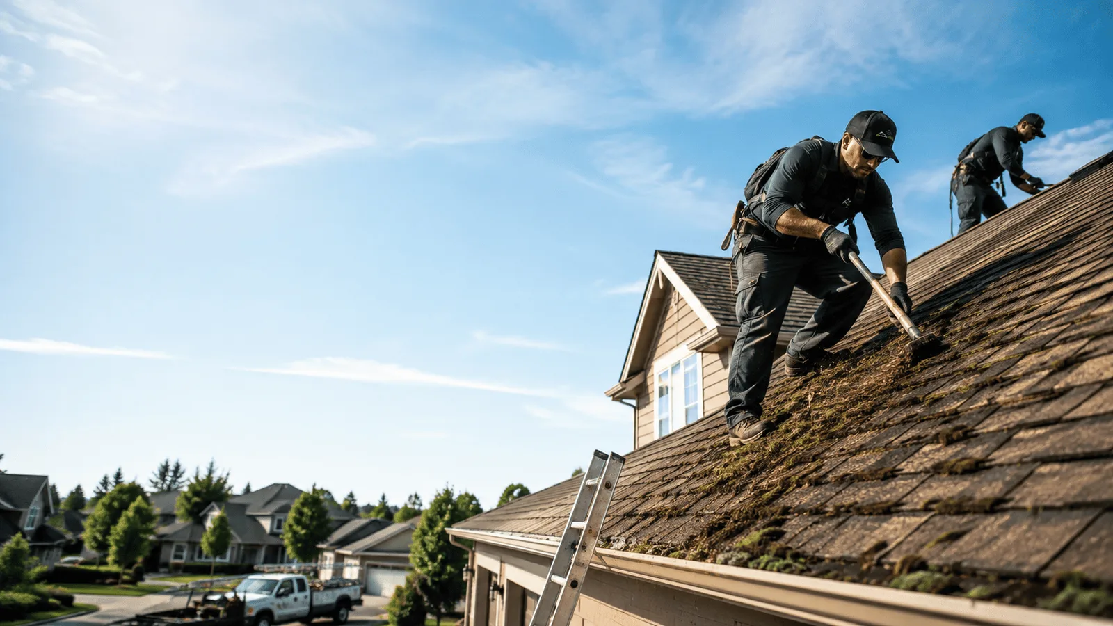 Roof Moss Removal in Converse, IN near me